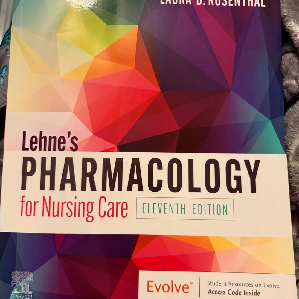 Lehne's Pharmacology for Nursing Care Book 11th edition
